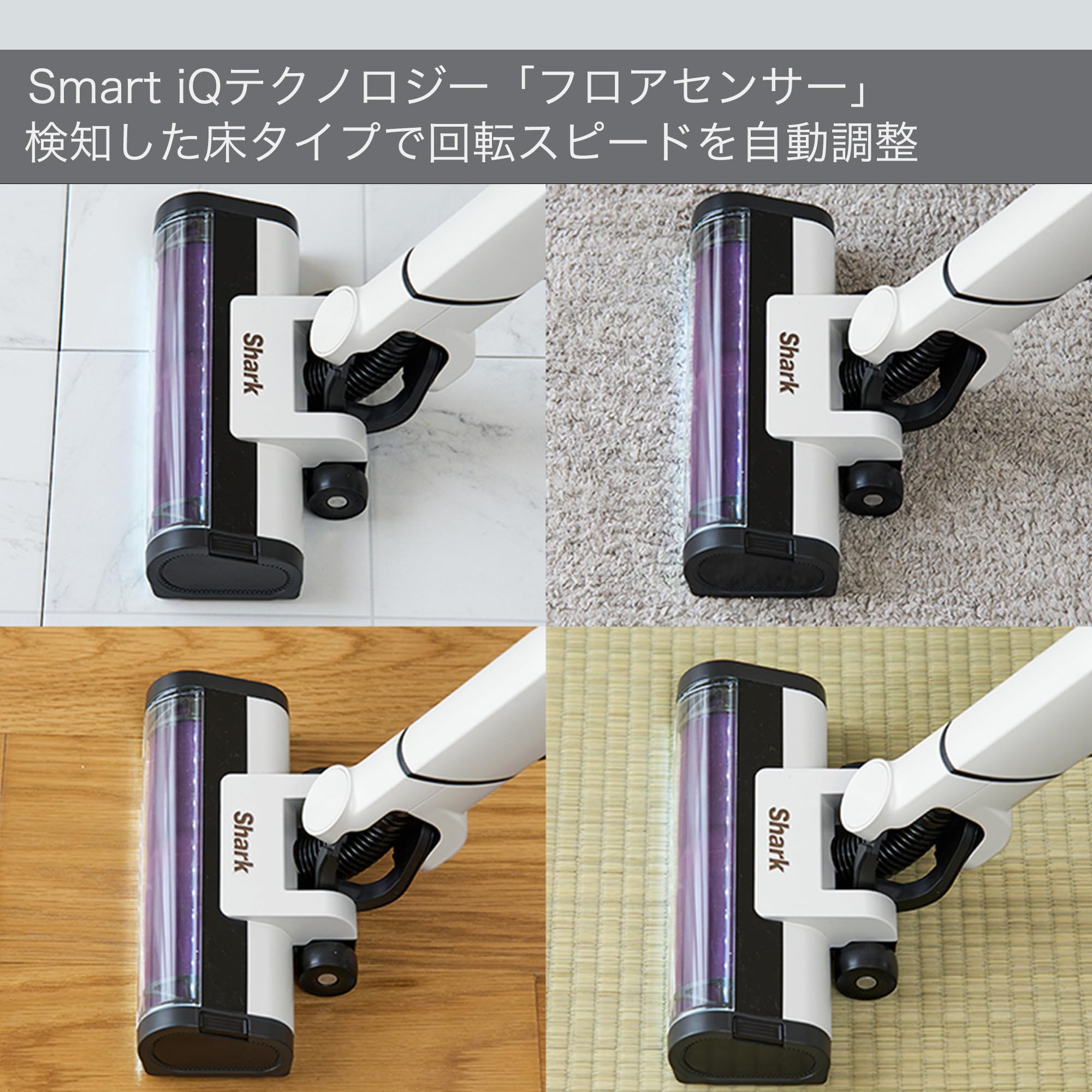 シャーク コードレス掃除機 EVOPOWER SYSTEM NEO+ LC350JWHサムネイル6