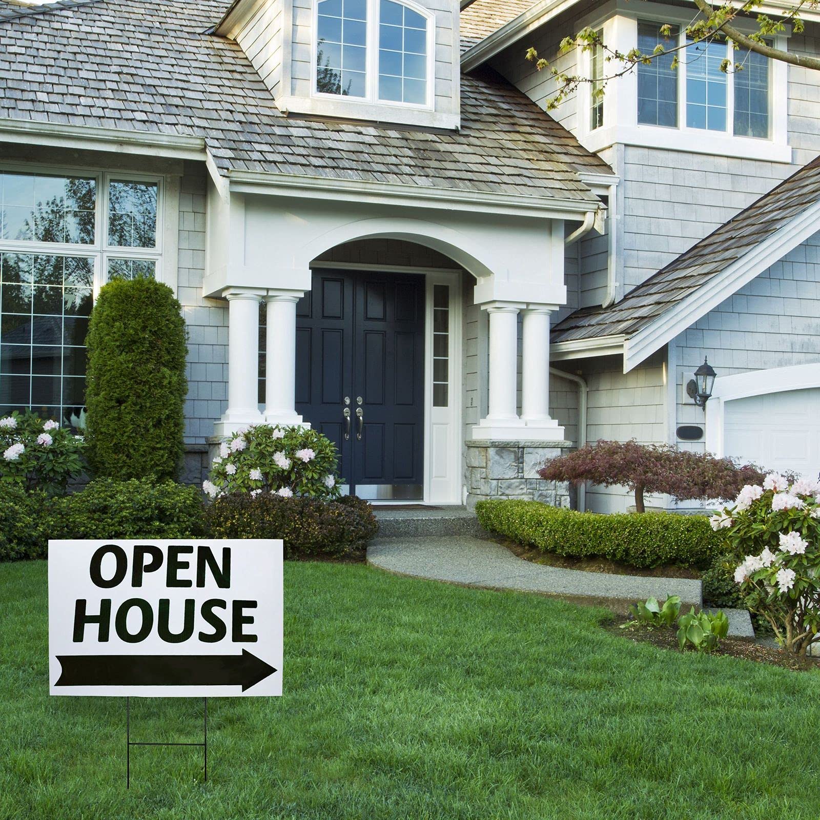 Juvale White Corrugated Plastic Sheets, Blank Yard Sign, Poster Board
