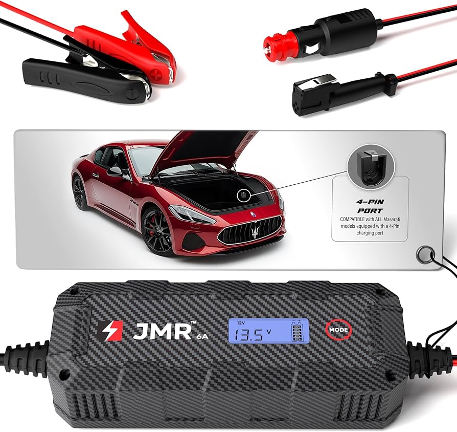 Amazon.com: JMR Battery Charger for Maserati MC20 GranTurismo