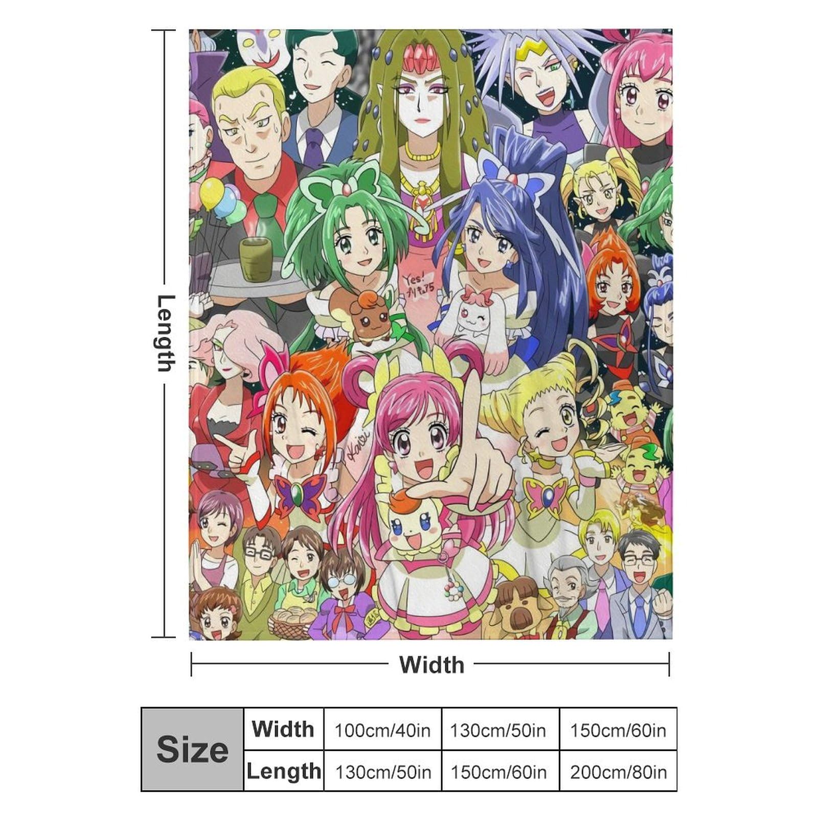 プリキュア5 毛布 Amazon｜Yes！プリキュア5毛布 人気 フランネル 軽量 多機能