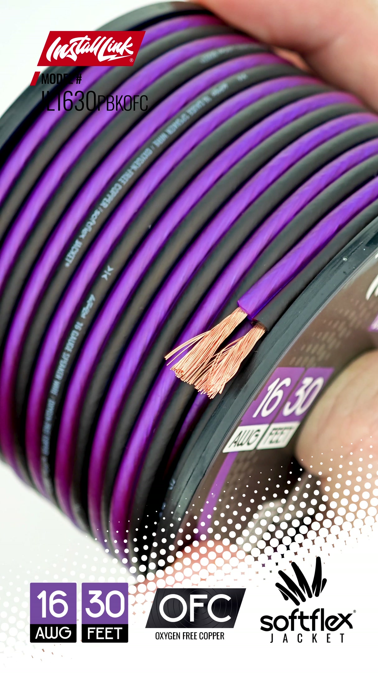 Amazon.com: Install Link 16 AWG Gauge Speaker Wire Cable (OFC