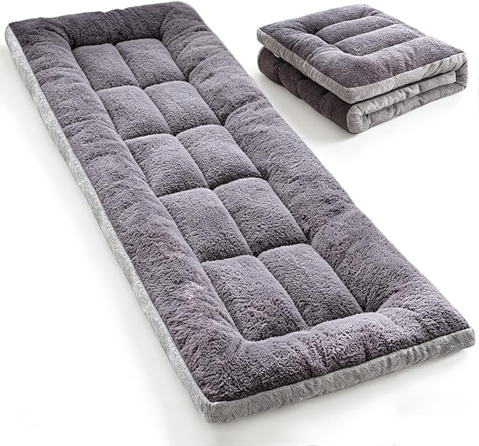 Colchoneta de camping gruesa para dormir, 75"x28", suave, antideslizante miniatura 9