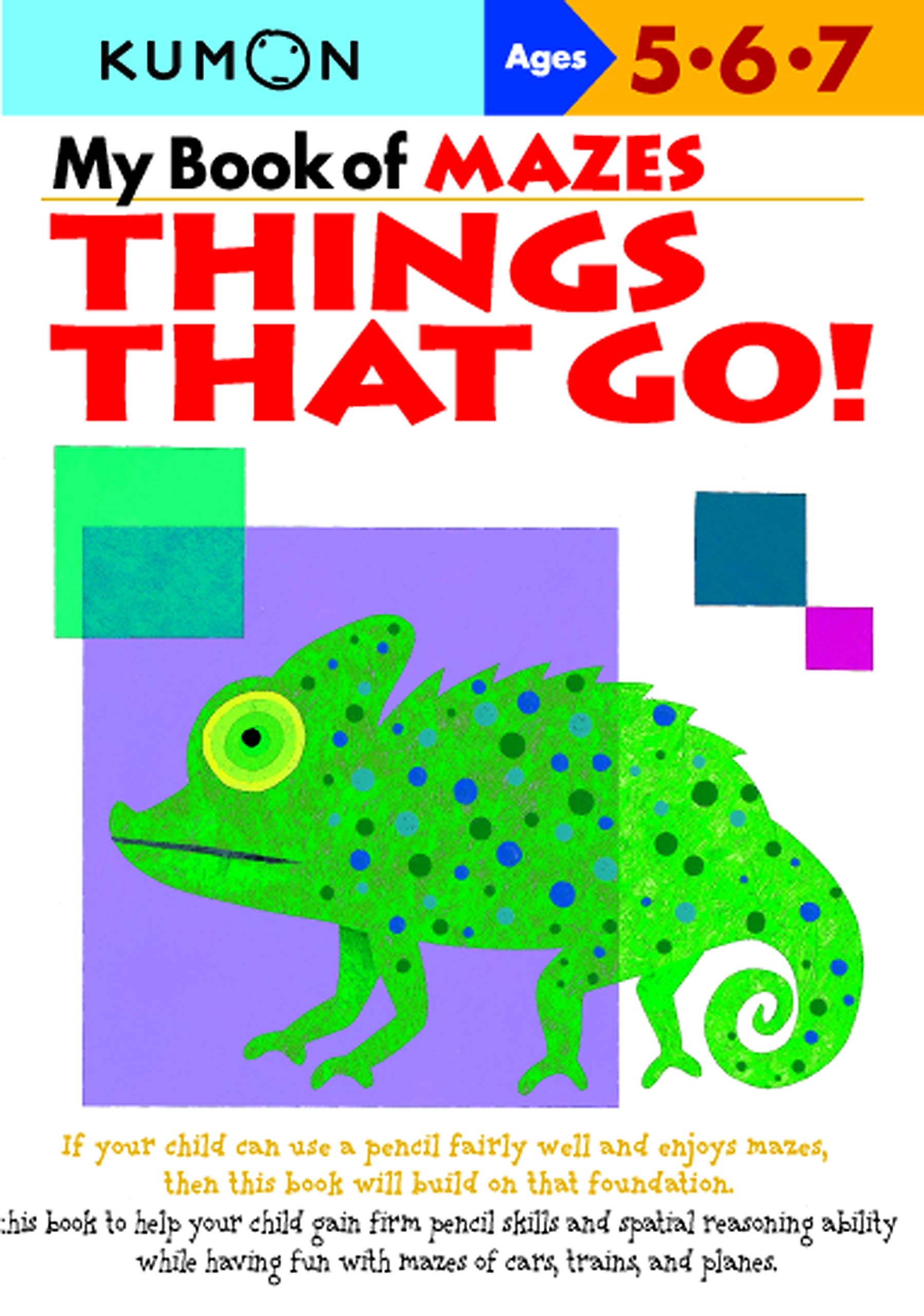 Kumon Publishing North America My Book Of Mazes: Things That Go!
