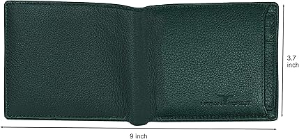 Amazon.com: URBAN FOREST Dexter Leather Wallet for Men, Green