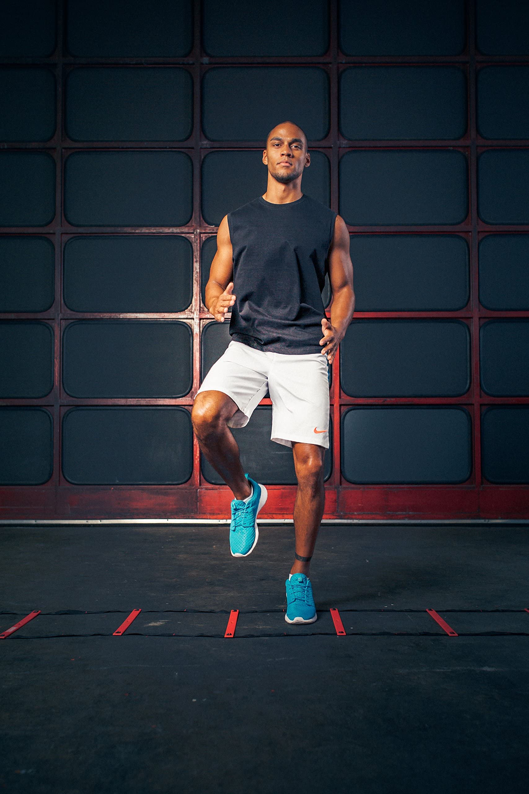 Songlela Échelle De Vitesse, Échelle De Rythme Entrainement De Coordination Modulable Pour Sport Football Course Tennis Arts Martiaux Et Plus, 20 Feuille 10 M Avec Sac De Transport #4