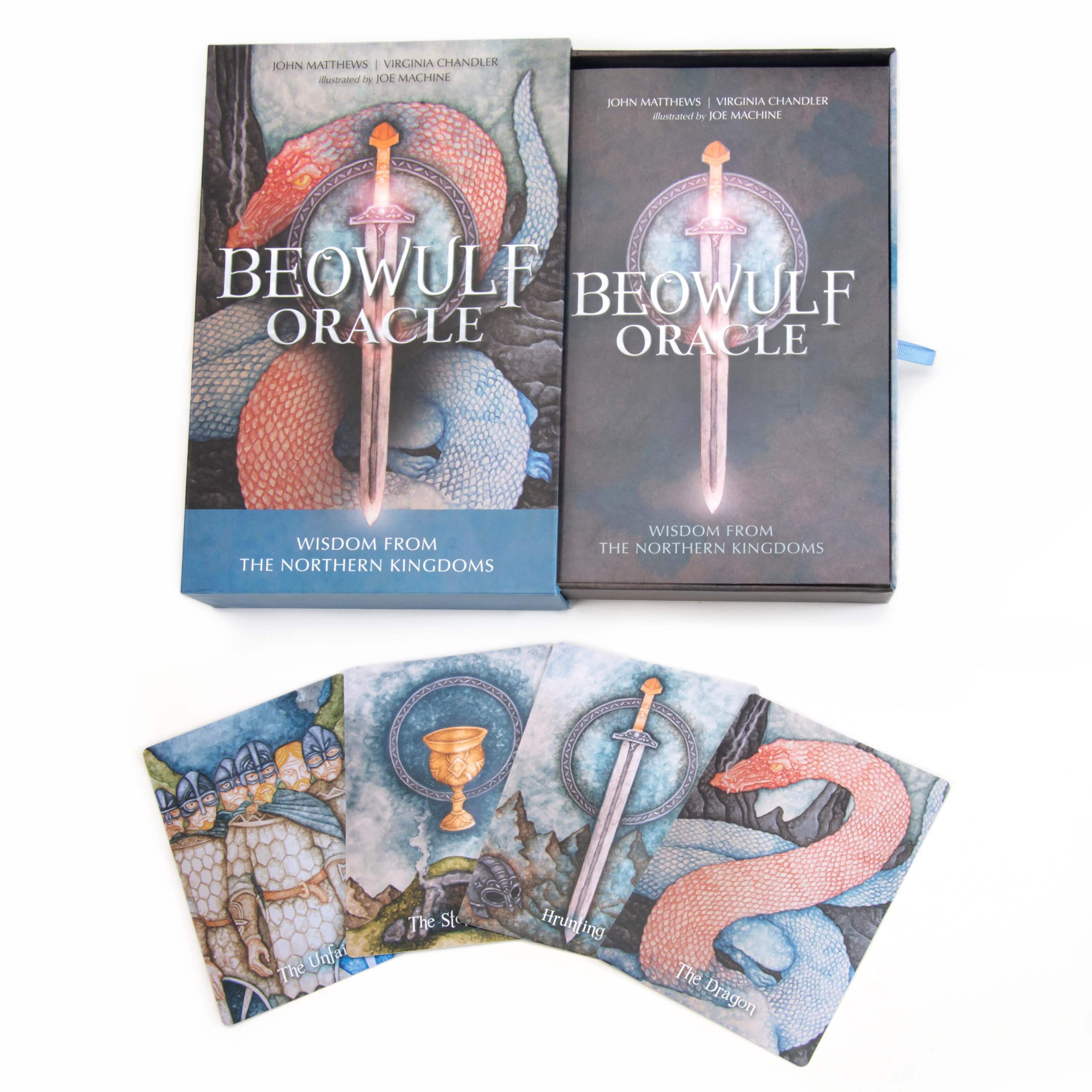 The Beowulf Oracle: Wisdom from the Northern Kingdoms: Wisdom from the Northern Kingdoms (Oracle Kit Box Set with 23 Cards and Guide Book)