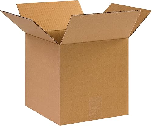 Miniatura 7 de BOX USA Cajas de envío pequeñas de 10 pulgadas de largo x 10 pulgadas de ancho x 10 pulgadas de alto, paquete de 25 unidades  Caja de cartón