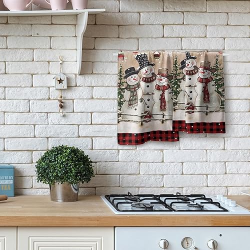 Vista 359 de Giwawa Juego de 2 toallas de mano de pino con ciervos del bosque, toallas de baño, suaves y absorbentes, para bar, bar, cocina, hotel, spa, Ciervo