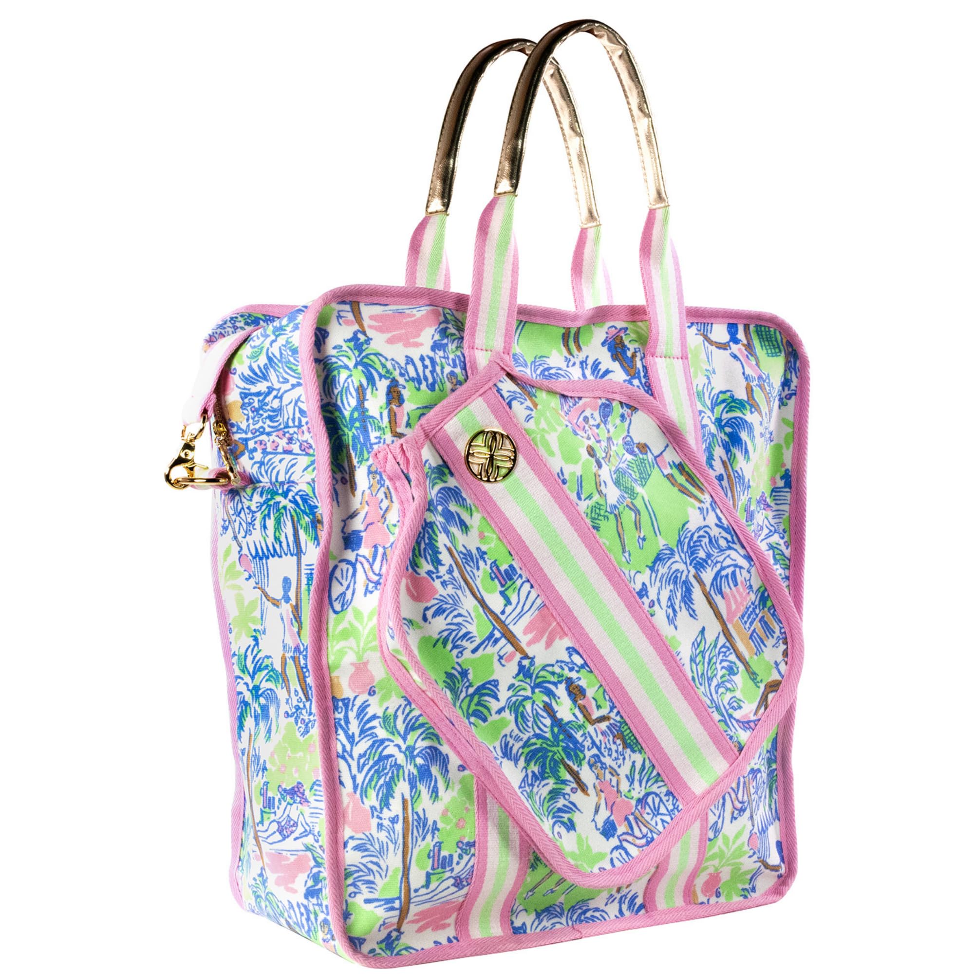 Amazon.com : Lilly Pulitzer Pickleball Bag for Women with Storage