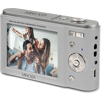 Amazon.com : Minolta MND20 44MP Digital Camera – 2.7K Ultra