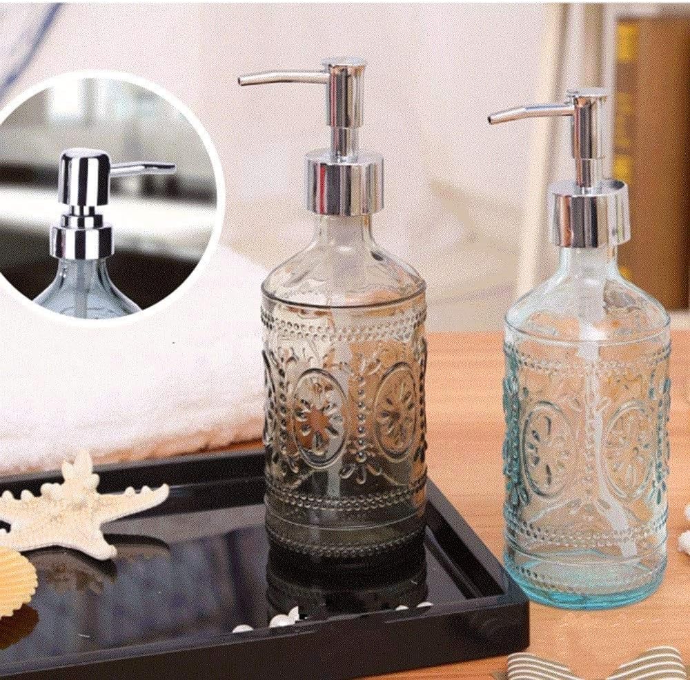 Refillable Liquid Soap Dispenser Pump Bottle for Bathroom Countertops, Kitchen Sinks-containing Hand Soap, Dish Soap, Hand Soap, Essential Oils