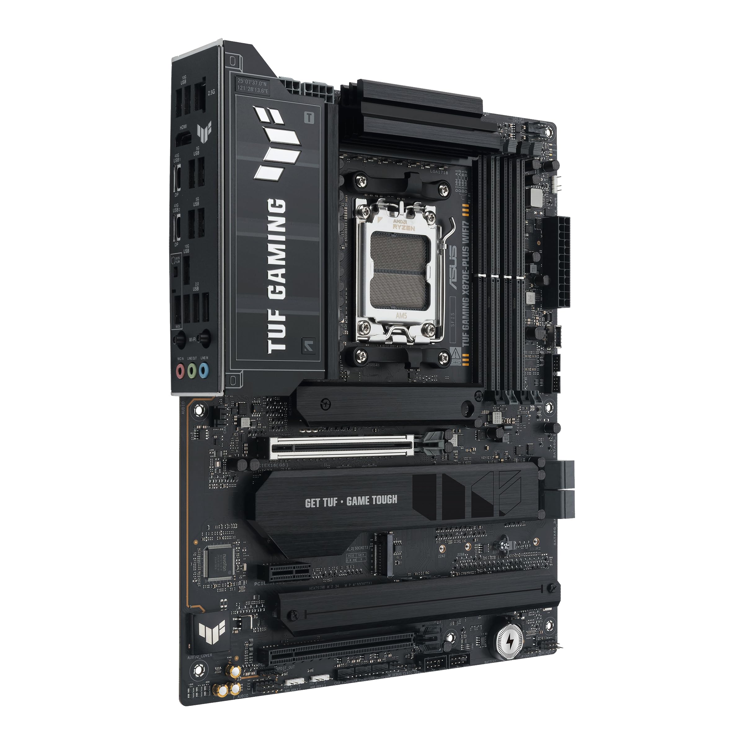 ASUS AM4 TUF Gaming X570-Plus (Wi-Fi) AM4 Zen 3 Ryzen 5000 & 3rd Gen Ryzen ATX Motherboard with PCIe 4.0, Dual M.2, 12+2 with Dr. MOS Power Stage