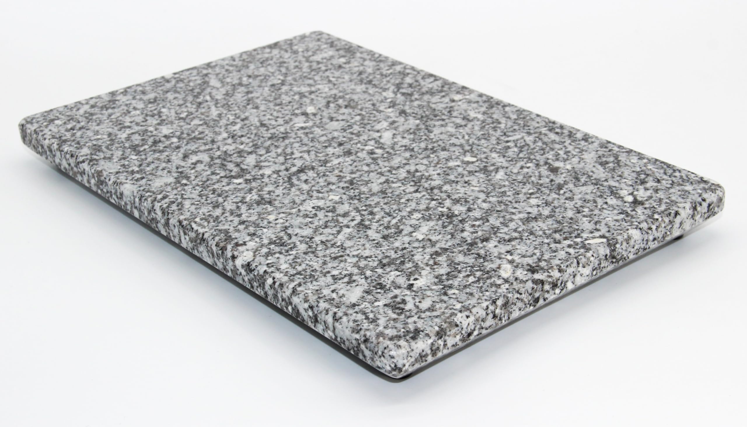 Tabla de cortar de piedra, bandeja para servir, tabla de cocina, placa de piedra, posavasos, 2 tamaños (granito Antas brillante, 30 L x 20B)