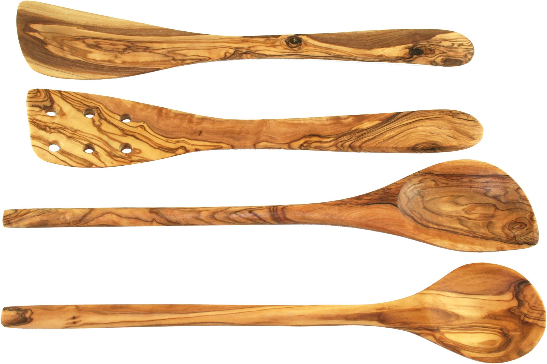 D.O.M. Die Olivenholz ManufakturD.O.M. 4-piece kitchen set made of olive wood