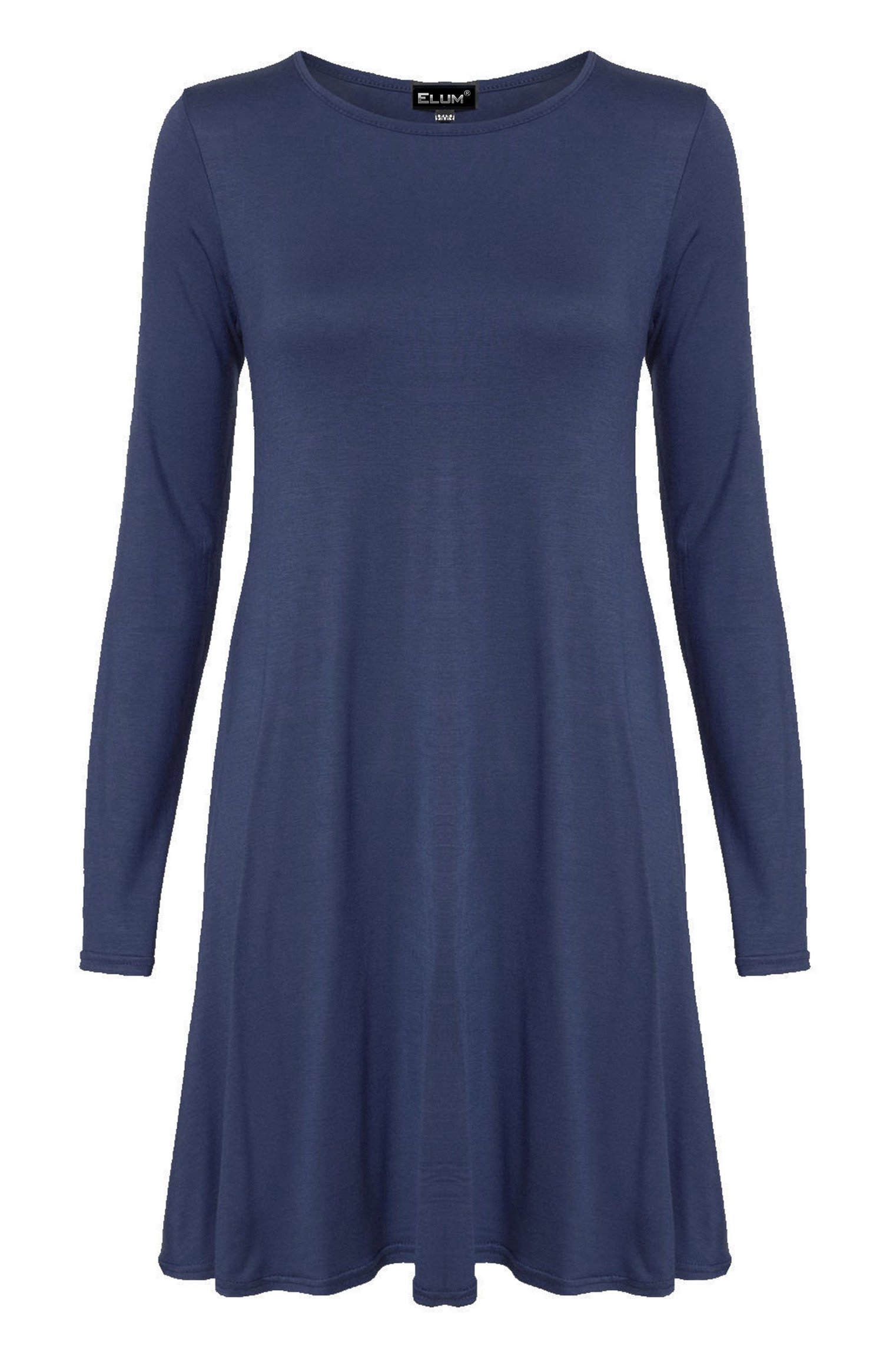 Right Style Elum® Women's Plain Dress Navy