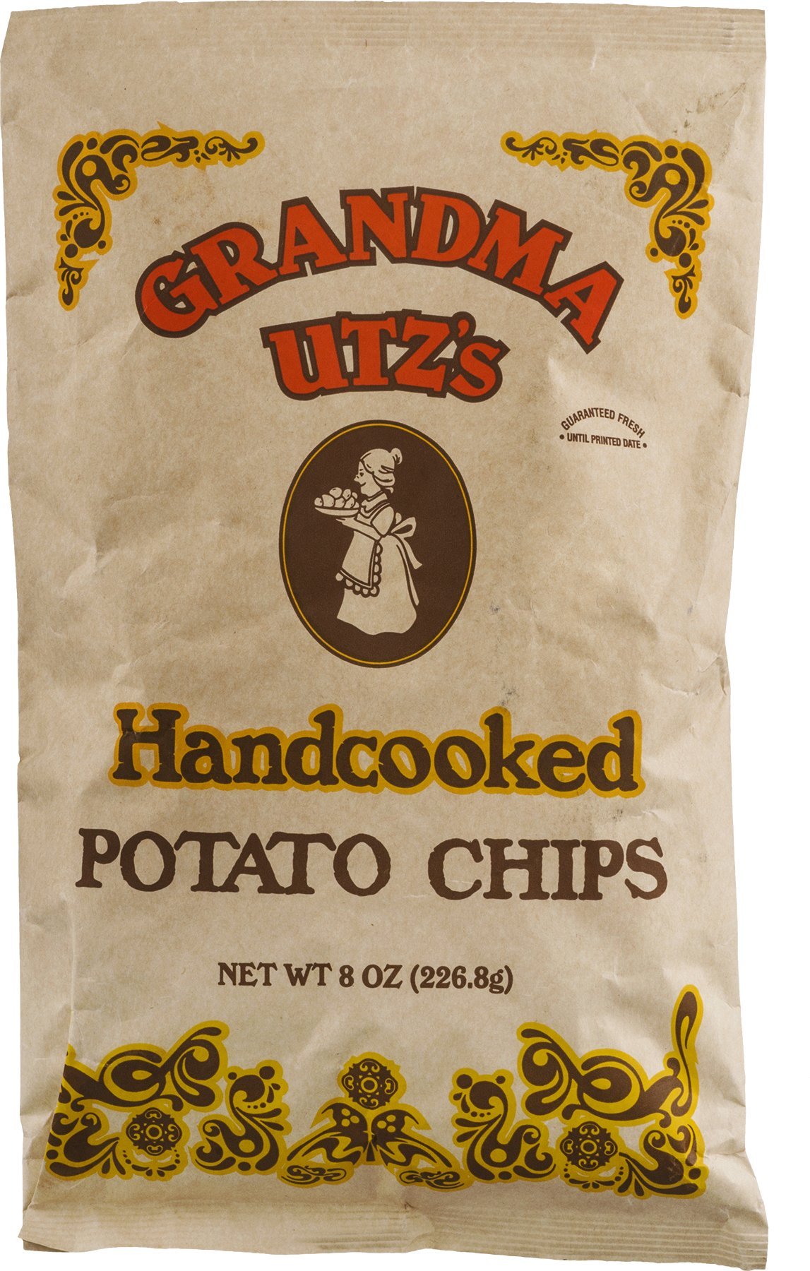 UTZ Grandma Handcooked Potato Chips, 8 Ounce