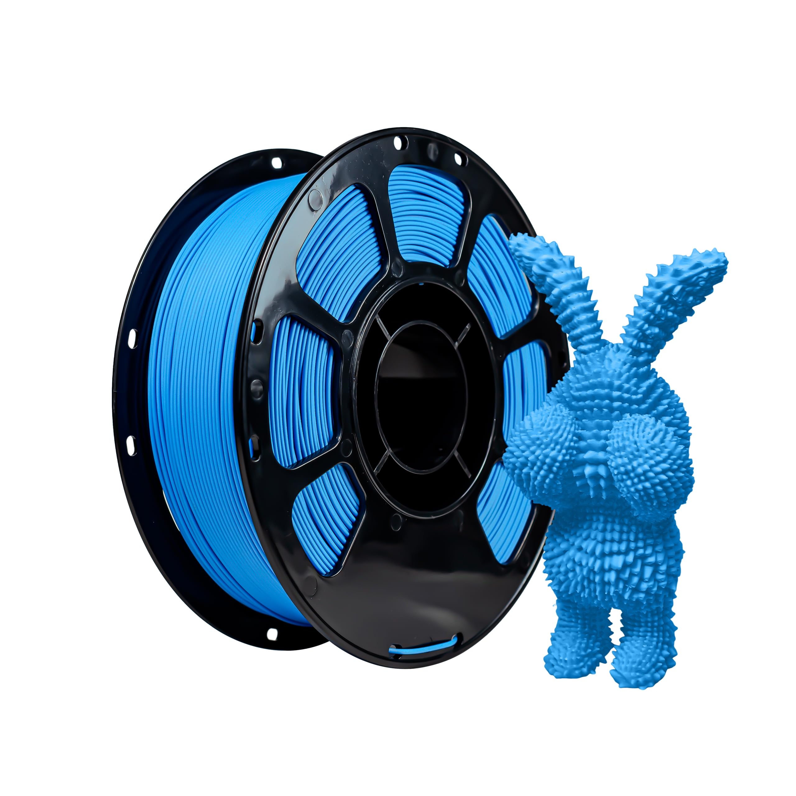 iBOSS Matte PLA Plus Filament Dark Blue 1KG, 1.75mm 3D Printer Filament Dimensional Accuracy +/- 0.02mm, 1kg Carboard Spool (2.2lbs) for Most FDM 3D Printers