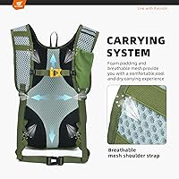 Vista 4 de SKYSPER Mochila de senderismo pequeña – Mochila de viaje de 15 L, ligera, resistente al agua, mochilas de senderismo para mujeres y hombres