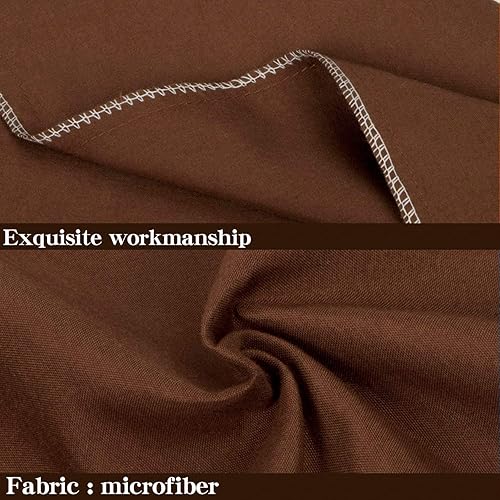 Miniatura 2 de NTBAY Juego de 2 fundas de almohada estándar, 1800 hilos, 100 % microfibra cepillada, súper suaves y acogedoras, resistentes a arrugas, decoloración