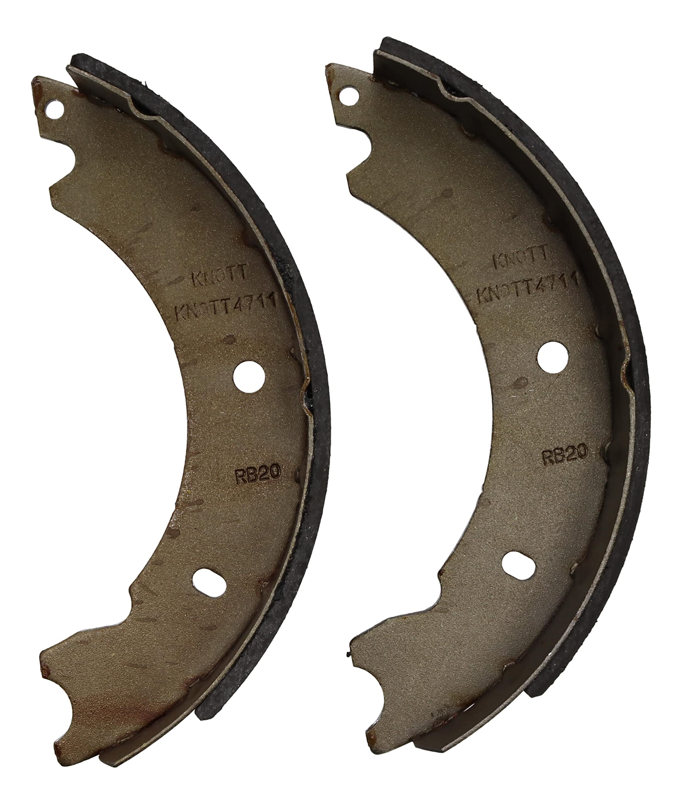 Jeu de mâchoires de frein Knott 47276 200 x 50 renforcées pour frein Knott BPW Nieper 20-2425/1 20-964/1 et BPW S2005-5RASK cf. 416277.001/416277 |