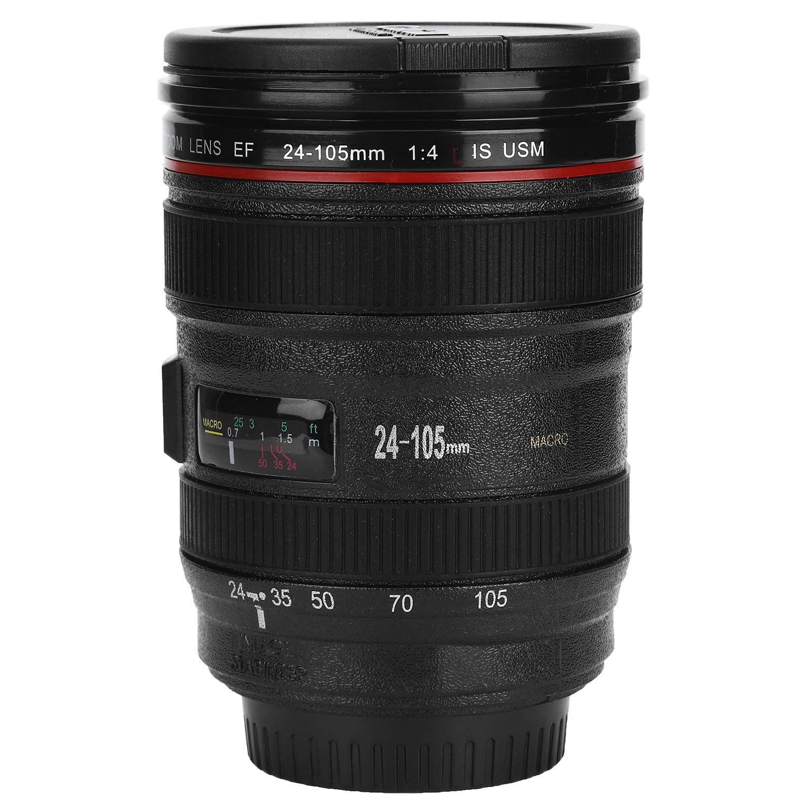 Camera Lens Coffee Mug,Simulation Camera Lens Mug Camera Mug Travel Coffee Cup Great Gifts for Photographers Friends