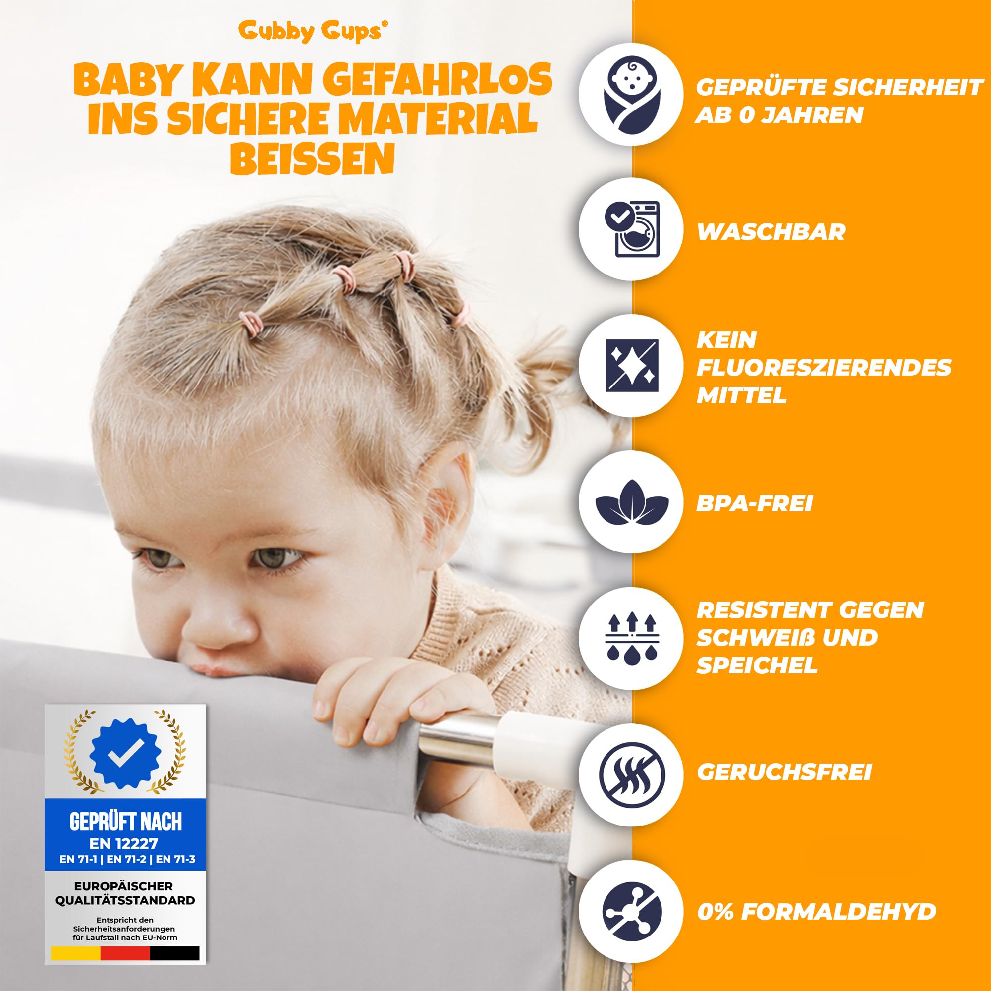 Laufstall Baby 180x122 cm mit Basketballkorb & Fußballtor – Laufgitter XXL | XXL Laufstall mit Basketballkorb, Fußballtor, Spielringen und atmungsaktivem Netz.