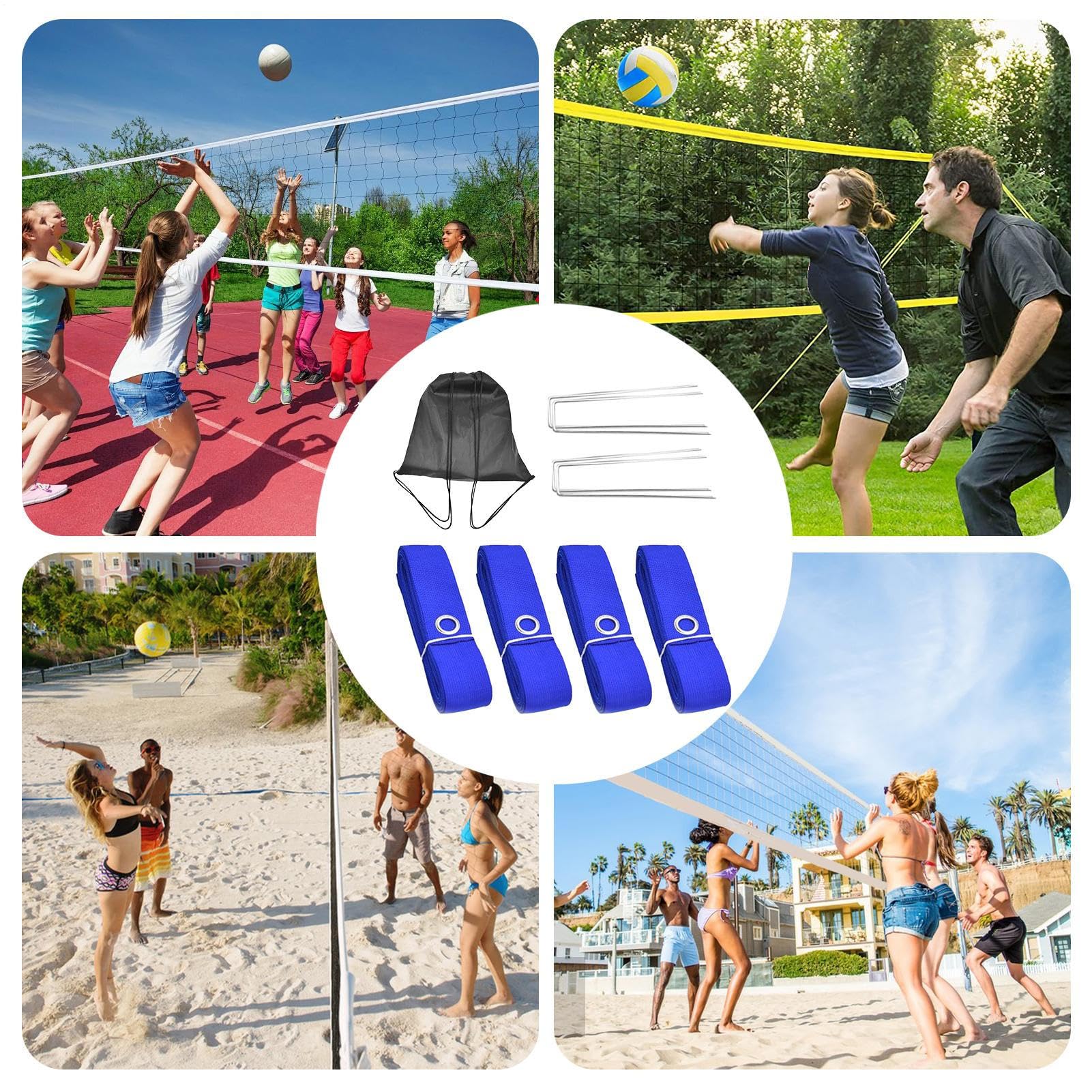 Marcature da pallavolo, per hobby, per pallavolo, per sport professionali, per giardino, allenamento e attività all'aria aperta