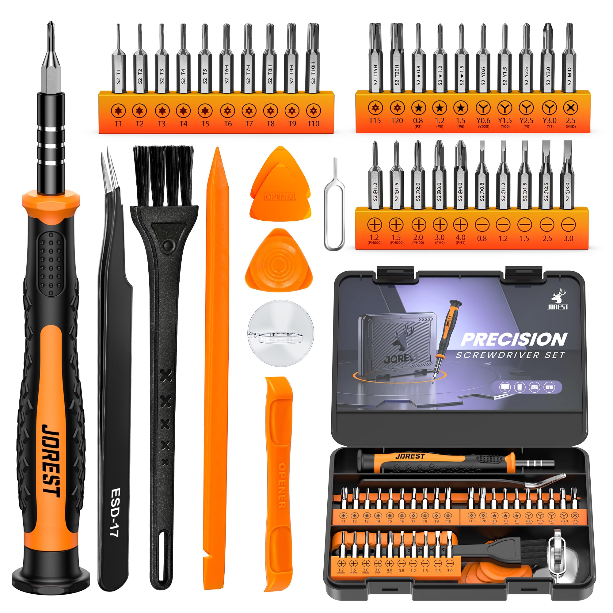 JOREST 40個精密ドライバーセット DIY工具