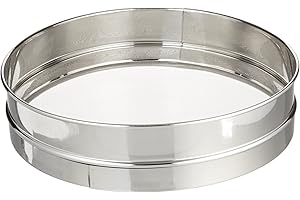 Winco 12-Inch Stainless Steel Sieve: Distinctly Refined Sieving