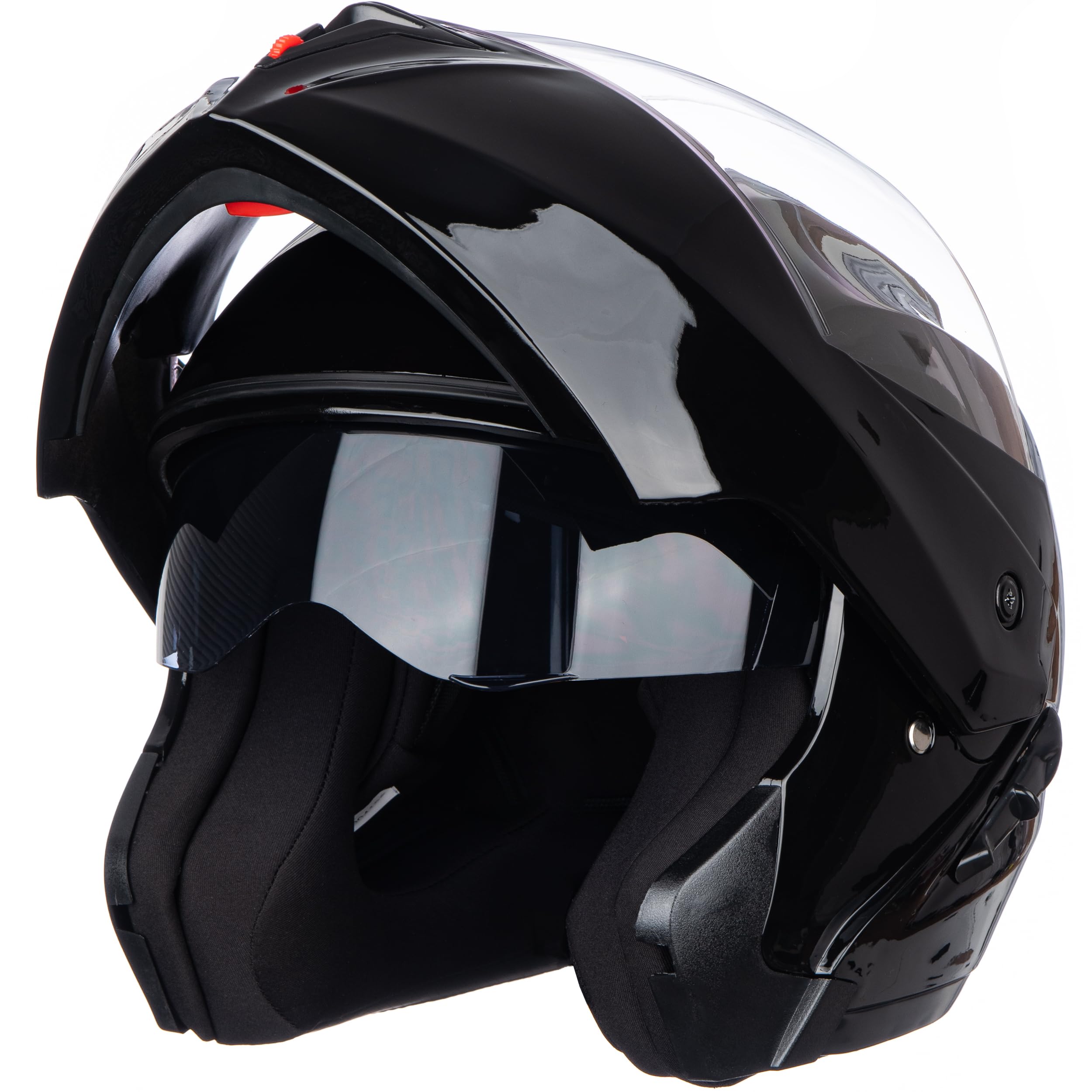 Pełna twarz kask motocyklowy, podwójne osłony przeciwsłoneczne, modułowy składany motocykl off-road ochrona przeciwsłoneczna, zatwierdzony przez ECE 22.05