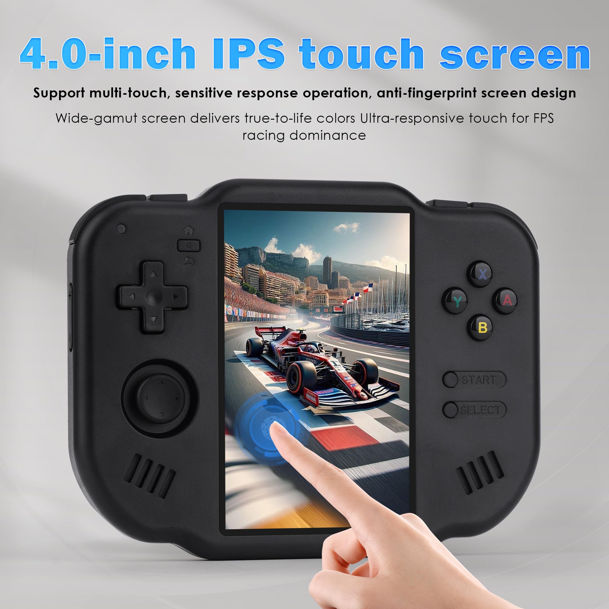 MagicX Zero 40 Retro Handheld Game Console 4.0 Inch IPS Screen