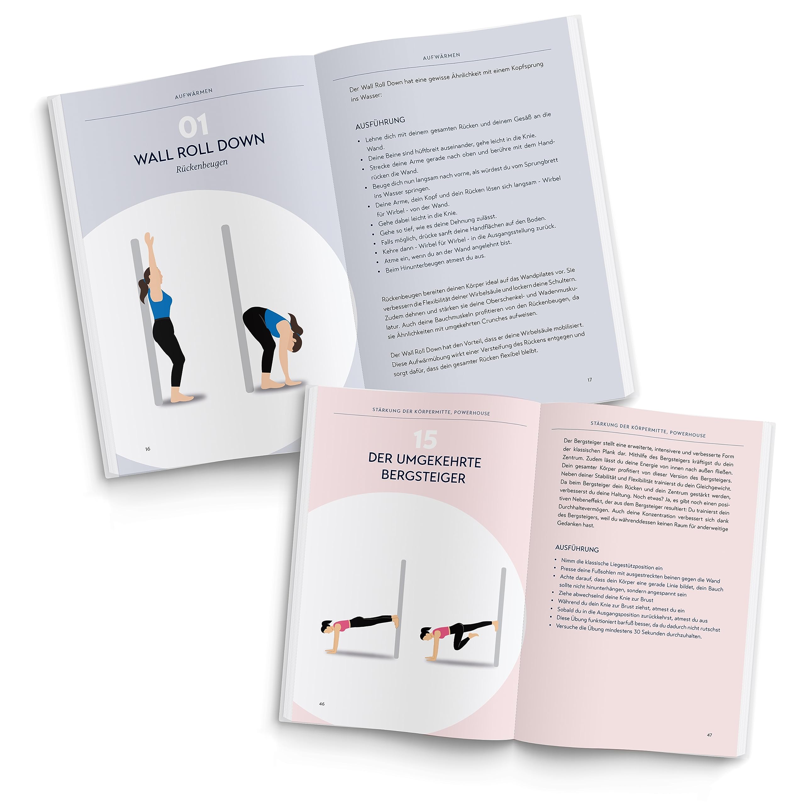 Wandpilates - Das Geheimnis eines schlanken & gesunden Körpers: Schnell zur Traumfigur mit einfachen Übungen für zuhause - Mehr Stabilität, Kraft und Flexibilität