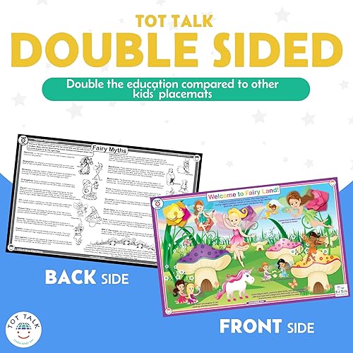 Miniatura 4 de Tot Talk Mantel individual educativo de los Presidentes de los Estados Unidos para niños, lavable y duradero