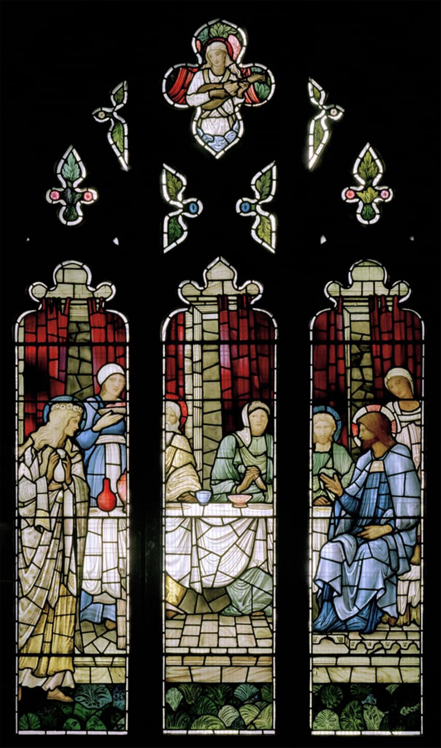 POSTERIIk Famous Animal Posters Vintage Picture Feast in the House of Simon by Edward Burne Jones Modern Wall Decor for Home Decor 60x90cm