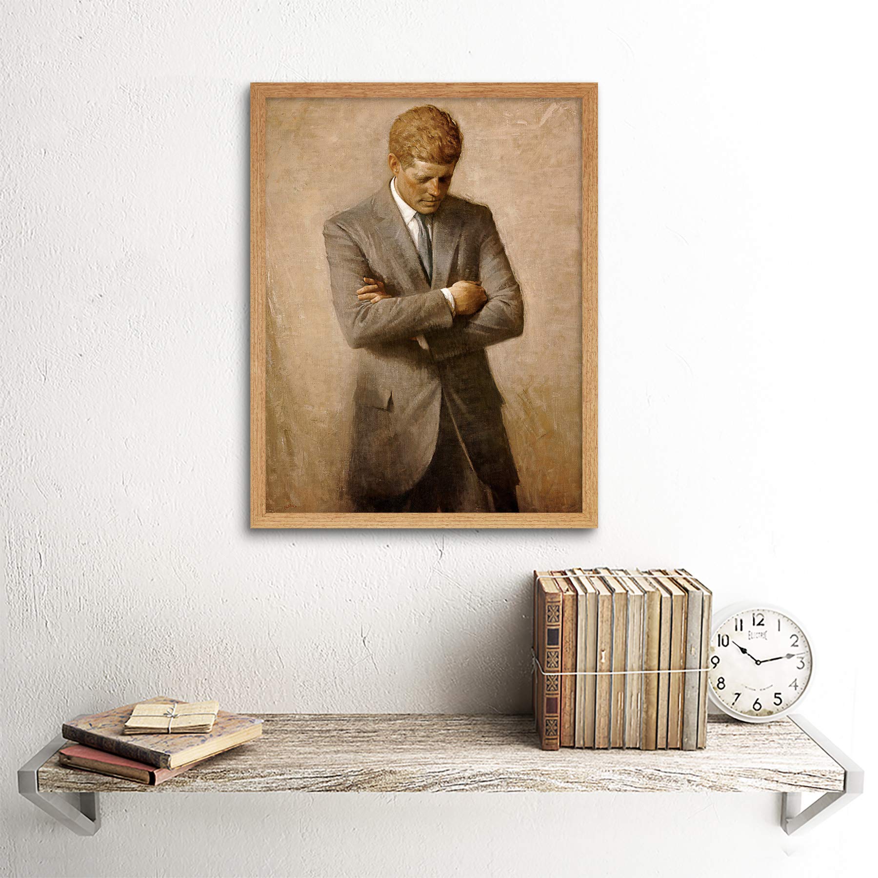 Amazon.com: Shikler Official Portrait US President John Kennedy