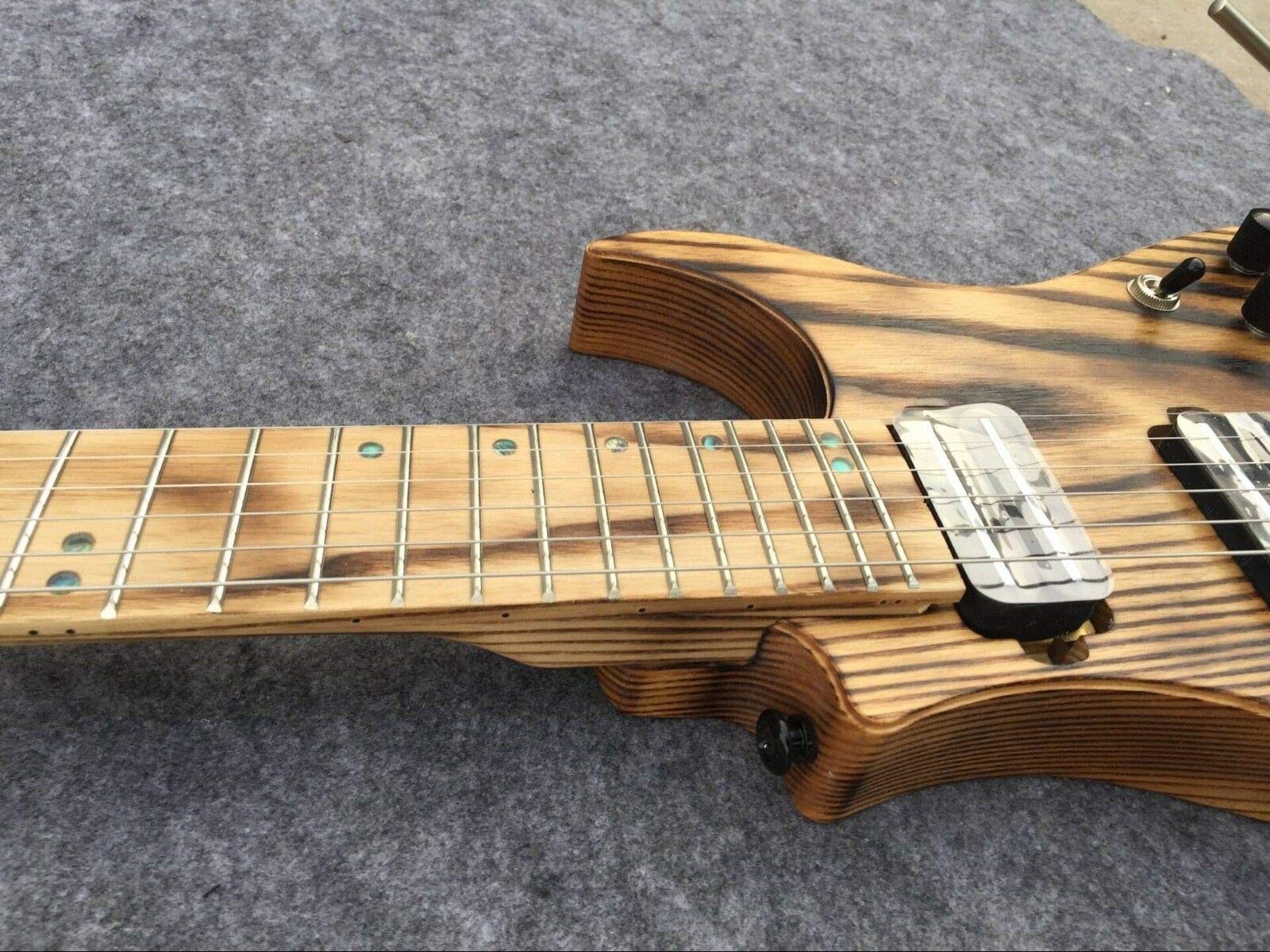 Amazon.co.jp: musoo エレキギター旅行用 ヘッドレス ギター : 楽器