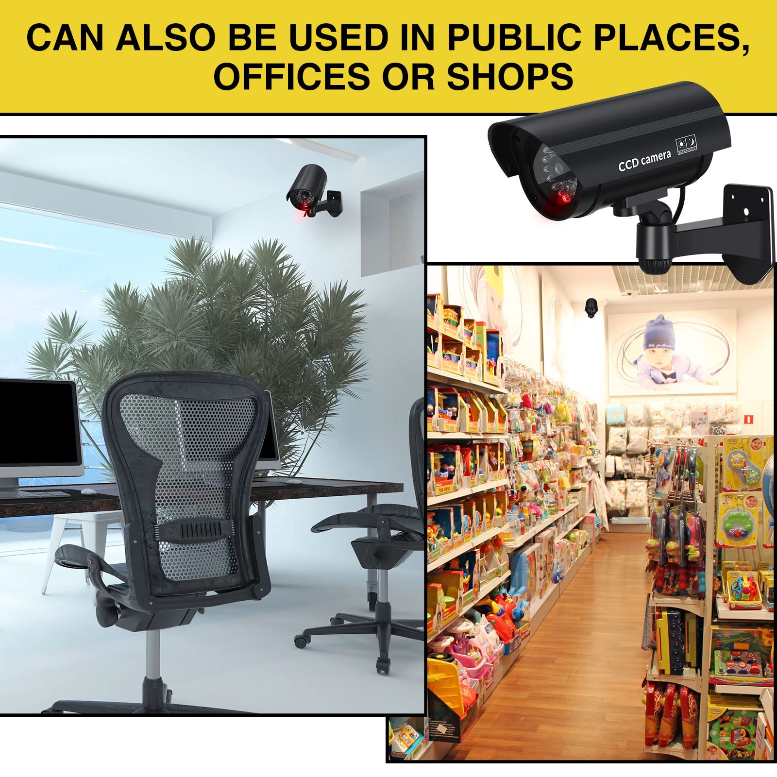 Telecamera Ftizia CCTV Telecamera Di Sorveglianza Finta - Foto 3