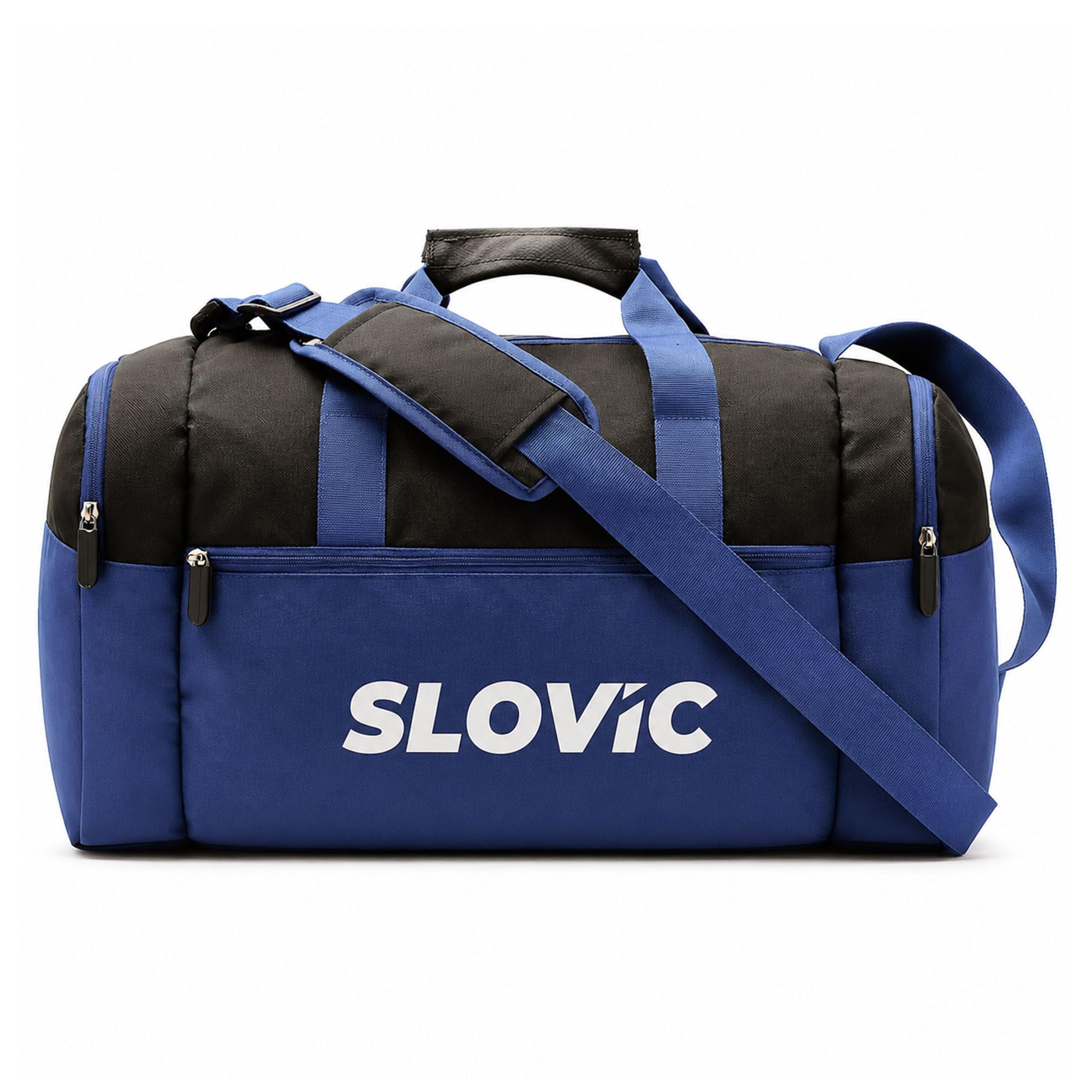 Duffle Gym Bag for Men & Women [30 Litre] | Bag for Travelling | Unisex Duffle Bags with Adjustable Straps Ideal for Travel, Gym & Trekking | Navy Blue-image-49