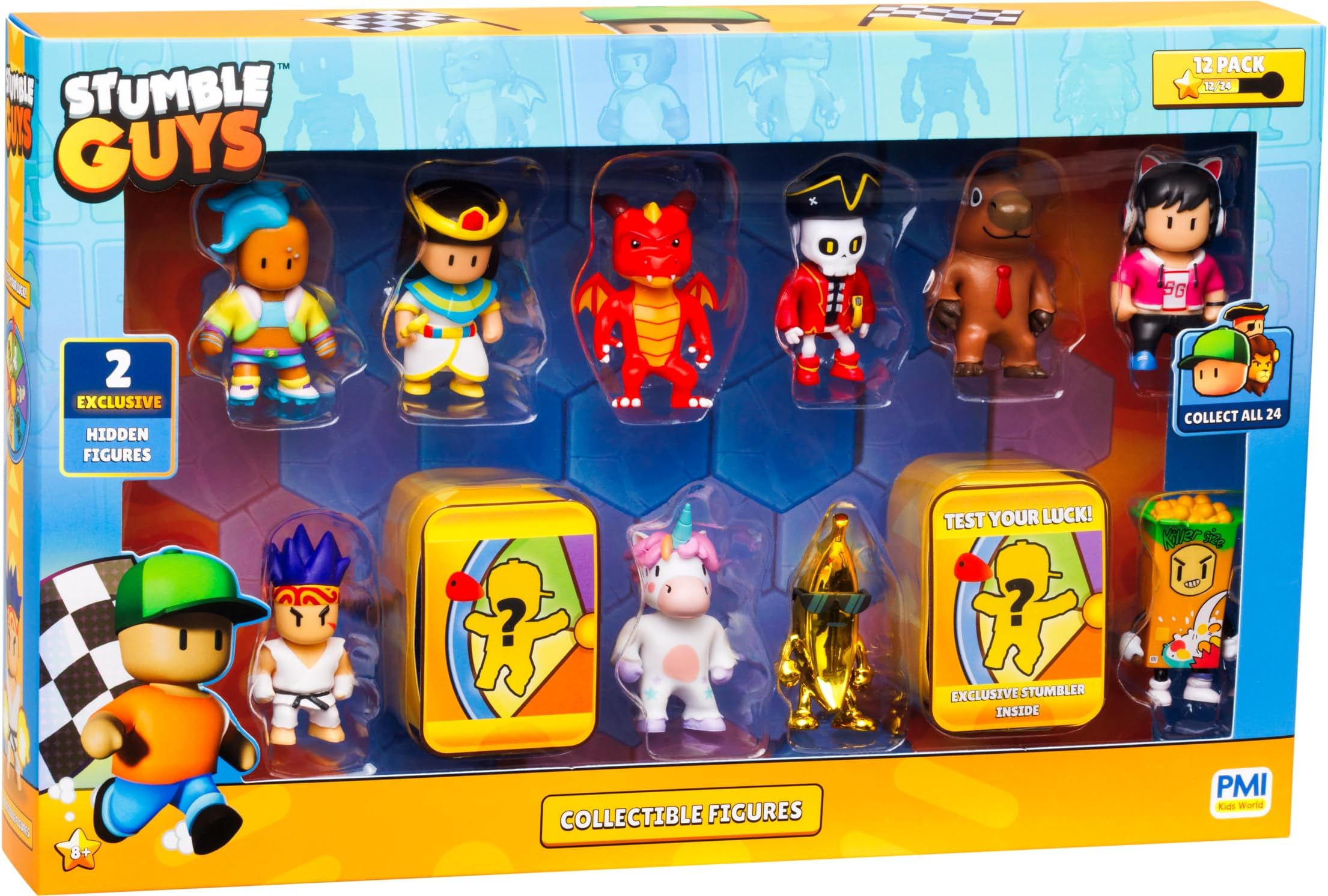 STUMBLE GUYS S1 Figures - 12 Deluxe Box VER.A