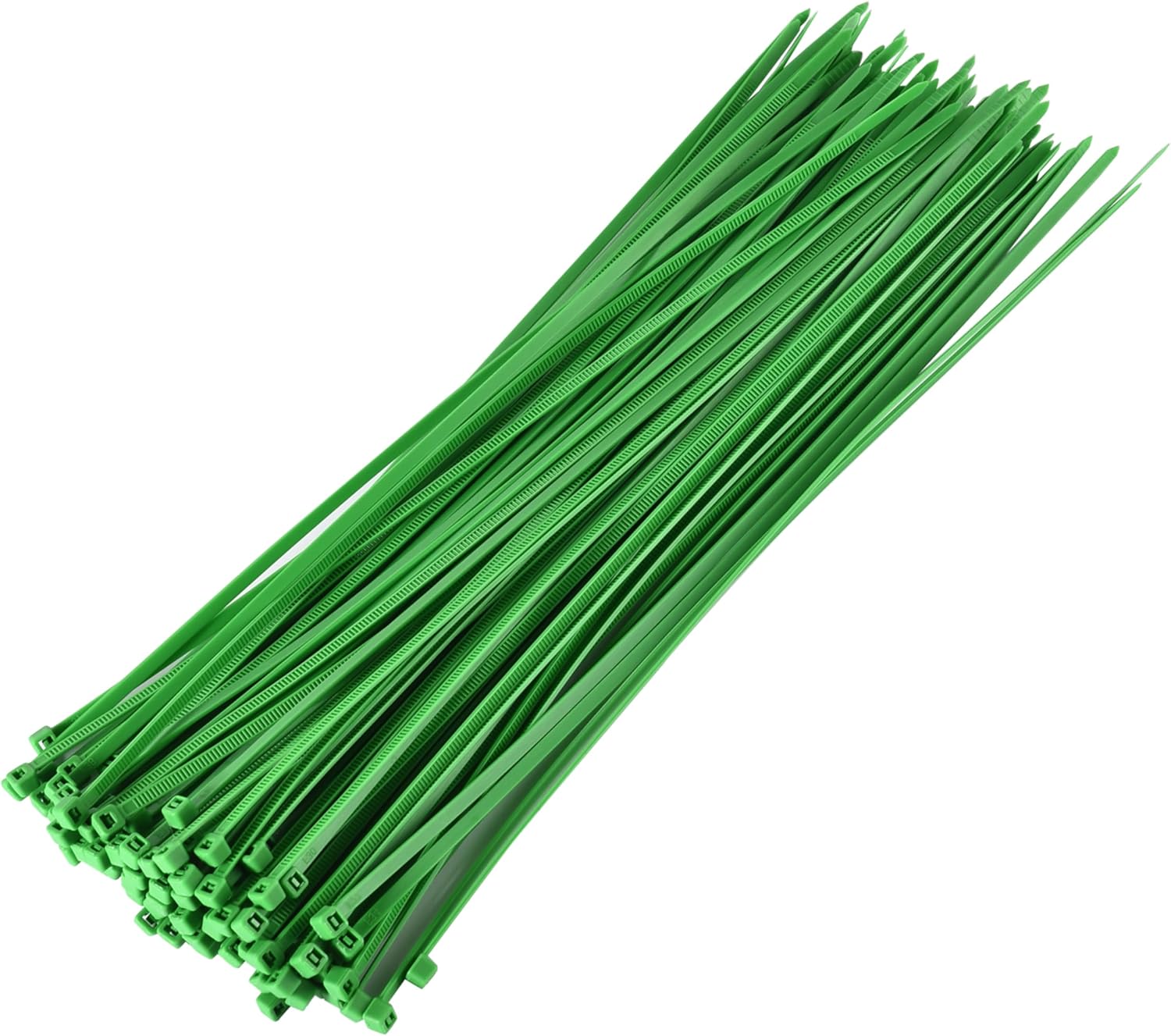 Bolt Dropper Zip Ties Pack of 10012'' Green Heavy Duty