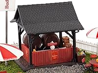 Vista 12 de Lionel Anheuser-Busch Biergarten HO Gauge Kit de construcción de tren