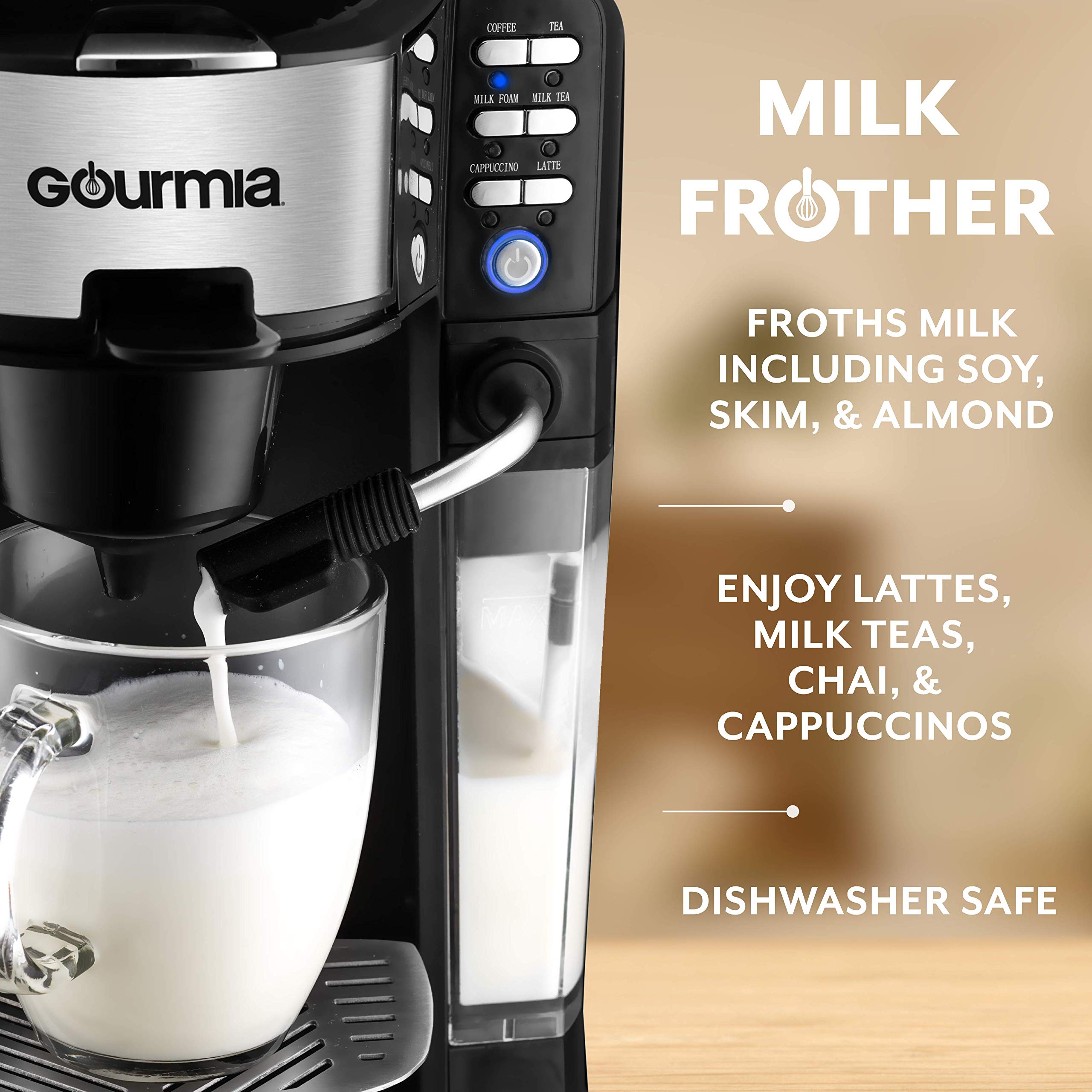 Gourmia Gcm6000 In Single Serve One Touch Coffee Desertcart