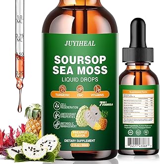 7-in-1 Soursop Bitters Liquid, Soursop Oil