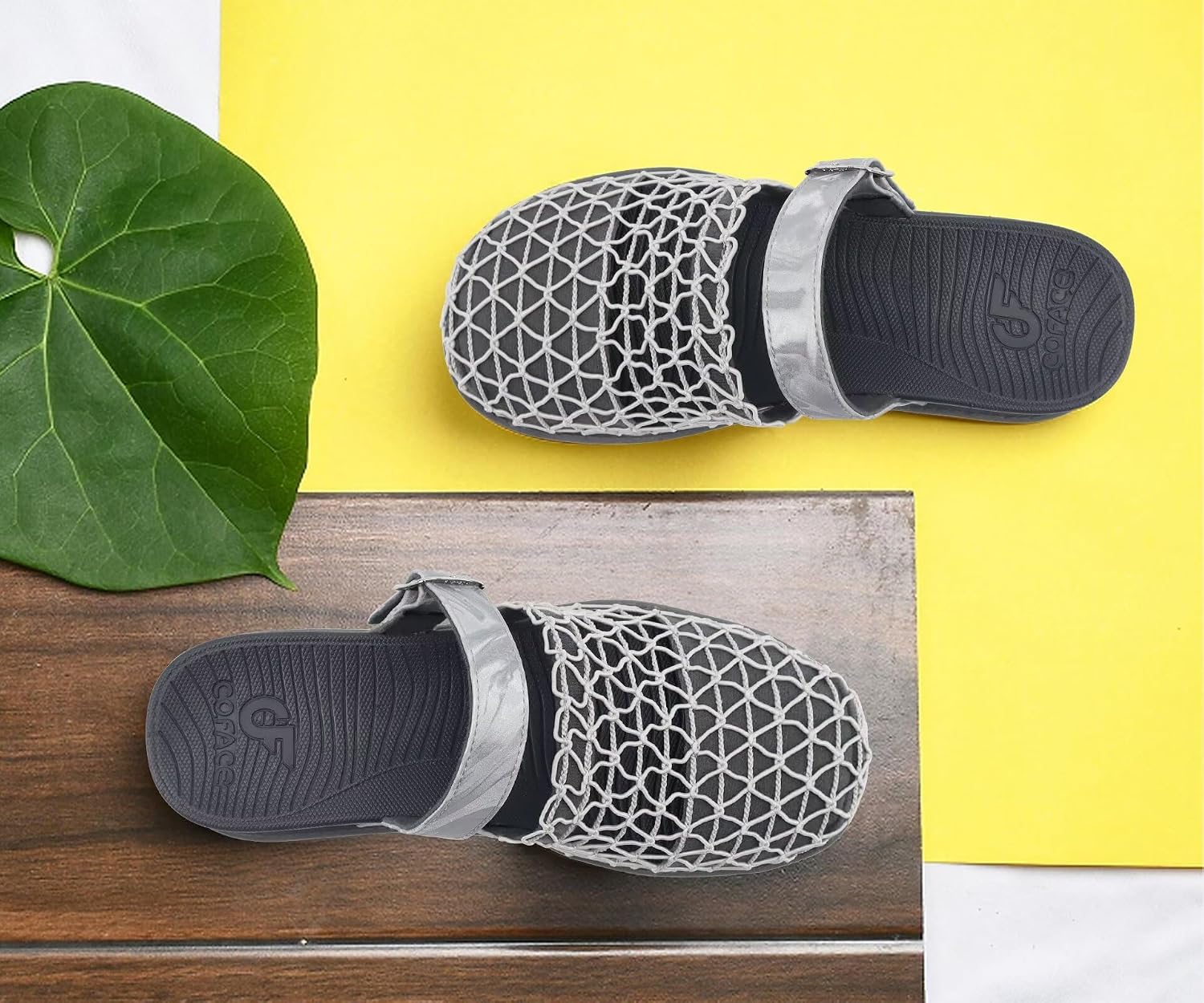 COFACE Women’s Orthotic Sandals Ladies Fashion Breathable Mesh Mules image 3