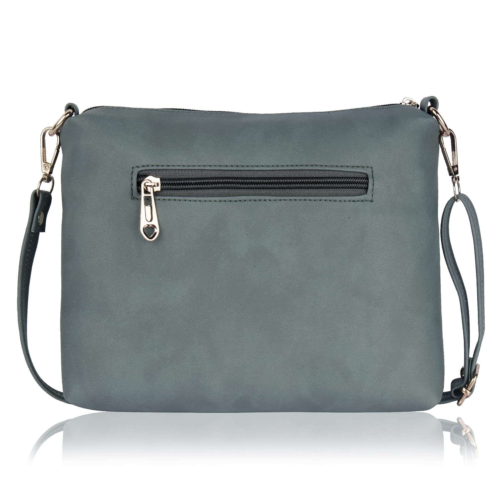 SHAMRIZ Girl's Sling Bag (Grey, SMRB03) 4
