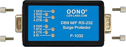 Miniatura 4 de RS232 DB9MF LED Link Tester con protección contra sobretensiones