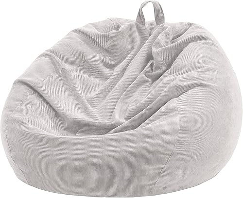 Miniatura 17 de Nobildonna Funda para Silla Puf de 3 pies (Sin Relleno) 35"×43" Silla Puf Grande de Almacenamiento de Animales de Peluche Lavable Funda para Silla