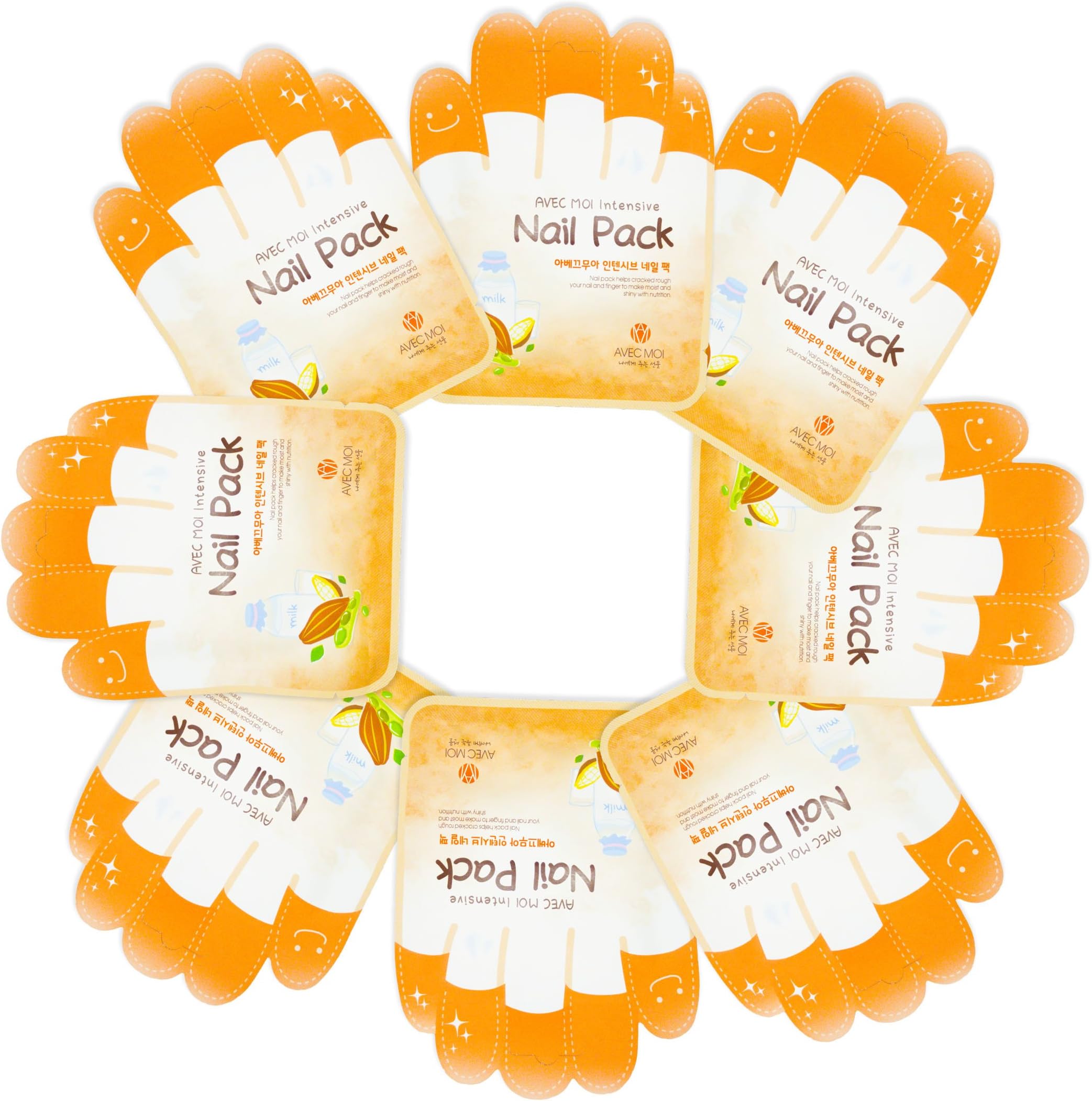 Avec Moi Intensive Nail Pack (Nailpach 8Pack)