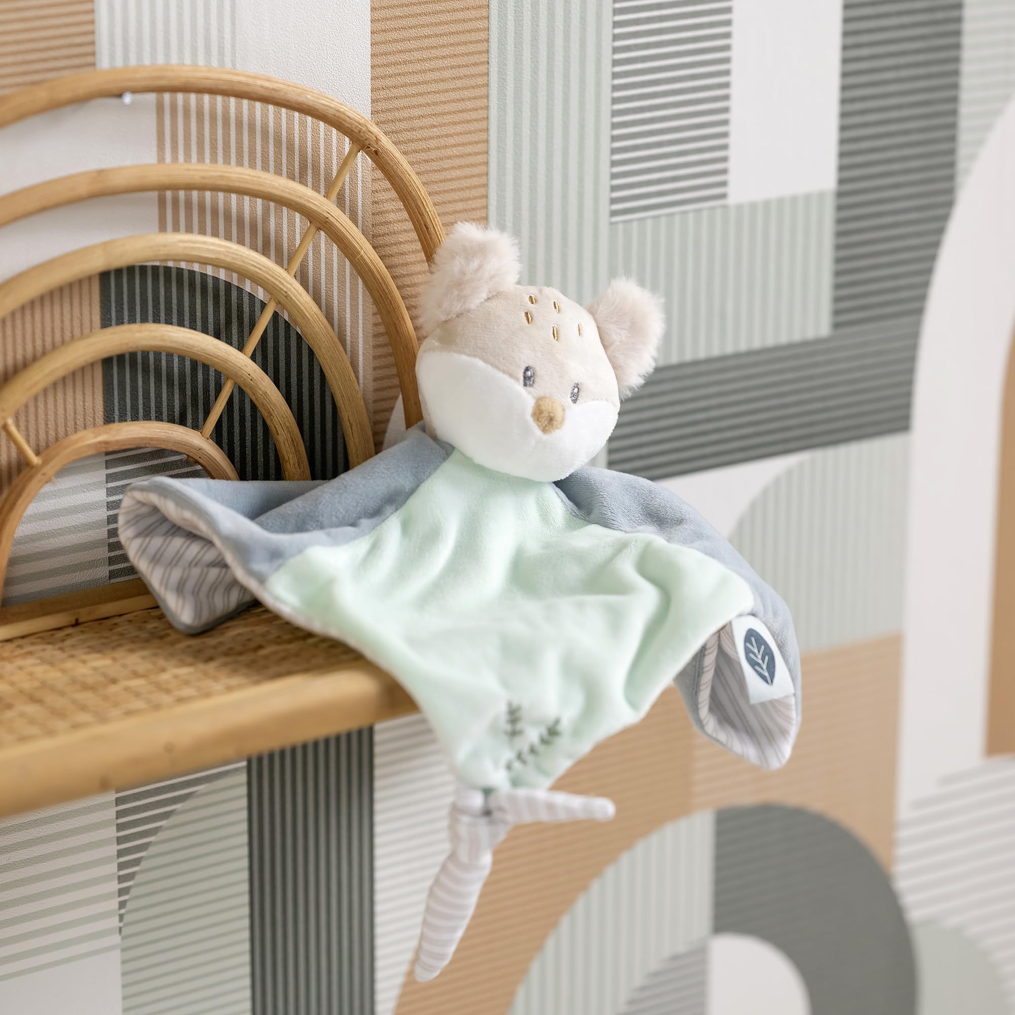 Nattou Comforter Doudou Fox FLO, OLI, Ernest, 40 cm, FLO Mint Green