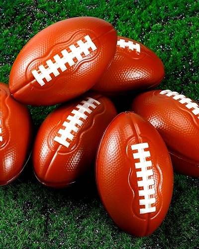 Miniatura 6 de CIGOCIVI Balones de fútbol de espuma de 6.7 pulgadas para niños de 6 a 15 años, recuerdos de fiesta de fútbol, regalos de Navidad, regalos de